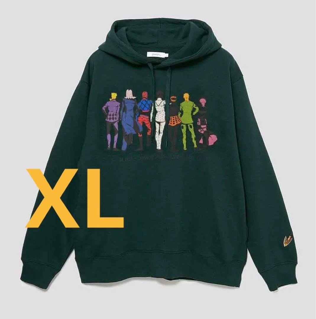 

[USED] XL size JoJo s Bizarre Adventure Golden Wind hoodie by Graniph