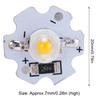 25pcs Replace 3W LED Lamp Beads 5V Aluminum High Power LED Light Source Chip Floodlight Bulb
