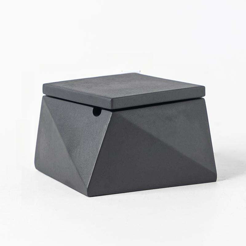 Ashtray Ins Wind Simple Modern with Cover Home Living Room Creative Personality Trend Anti-flying Ashtray