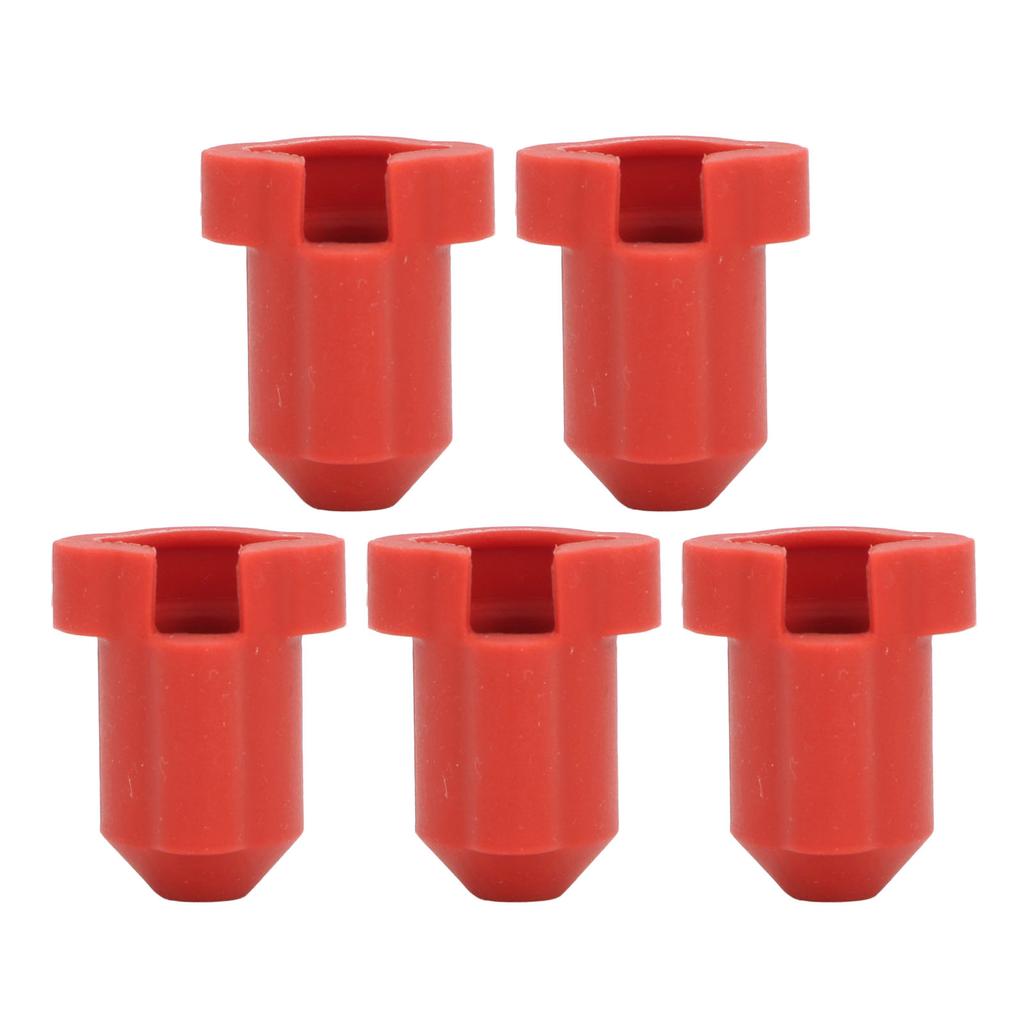 5PCS 3D Printer Hot End Cover 300 Degrees C High Temperature Resistant Printer Heater Block Silicone Cover