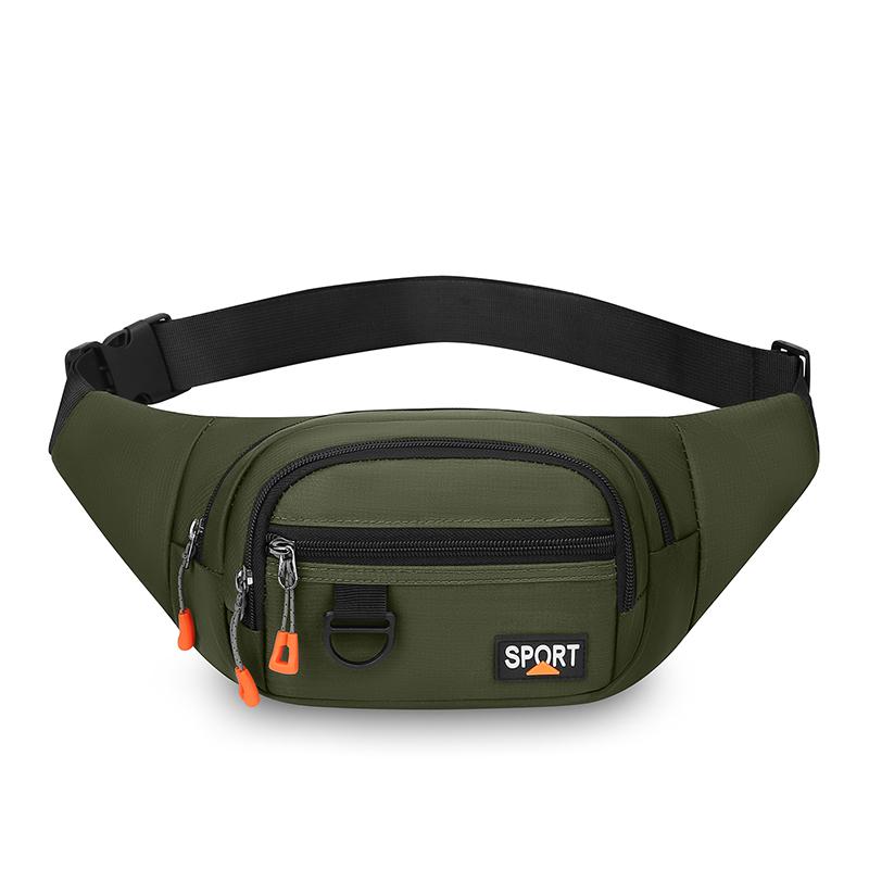 Herre Multifunksjonell Midjeveske Skulderveske Sport Utendørs Stor Kapasitet Crossbody-veske Mobiltelefonveske