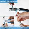 5800PSI High Pressure Cleaning Machine Sewage Pipe Pressure Washer Sewer Unclogging Hose Jetter Nozzle Kit