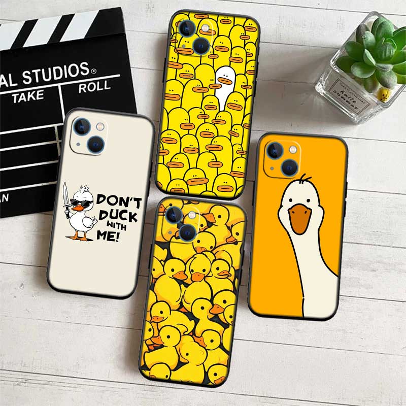 DUCK Cartoon Handyhülle für Motorola Moto Edge 60 60s 70 G86 G56 G54 E14 G04S G45 G54 G64 S30 S50 X30 X40 X50 Ultra Pro Power