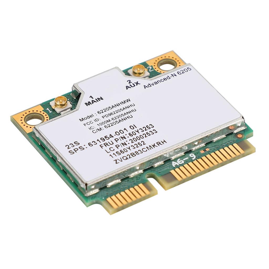 300Mbps for Intel Wireless N 6205 Mini PCI E Network Card for Thinkpad Laptop