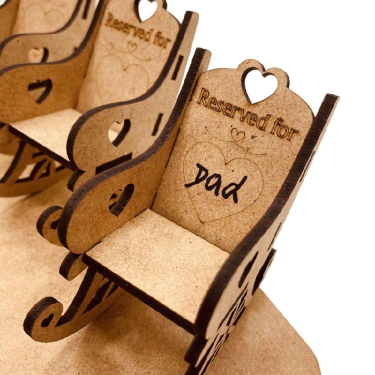 Christmas Wooden Ornament Father's Day Mother's Day Memorial Supplies