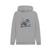 Apoh Unisex Adult Santa Great Wave Merry Xmas Hokusai Hoodie
