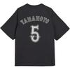Y-3 EL5 GFX Short-Sleeve Tee Black Unisex Tops KQ9307