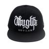 Color Matching Letter Embroidery Flat Edge Baseball Cap European And American Men'S And Women'S Outdoor Leisure Hip-Hop Hat