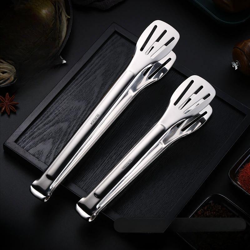 304 Stainless Steel, Food Clip, Household, Three Line Barbecue Clip, Pastry Clip, Sanitary Food Clip, Food Grade, Durable Bread Clip