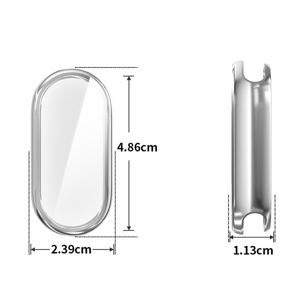 Case For Xiaomi Mi Band 9 Accessories straps All-Around Soft TPU Bumper shell Screen Protector MiBand 9 watch cover protective