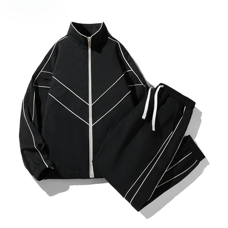 Men`s Tracksuit Spring Autumn Man Two-piece