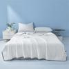 Solid Color Summer Ice Silk Quilted Quilt Thin Breathable Cooling Blanket Throw Blanket  Dormitory