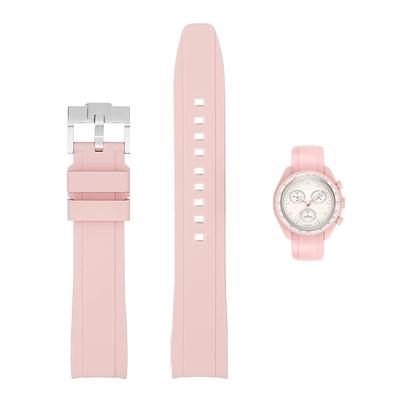 20mm remienok na hodinky pre a Gumový remienok na hodinky so silikónovým vodotesným a obsahuje nástroj na nastavenie a pružinu Omega, Swatch, MoonSwatch, Omega,