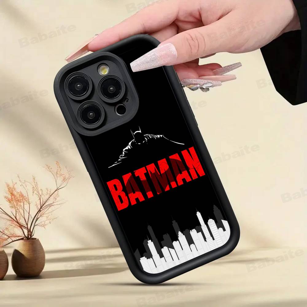 W-Batmans-r Phone Case For IPhone 17 16 15 14 13 12 11 Pro Max Plus Mini Luck Cover