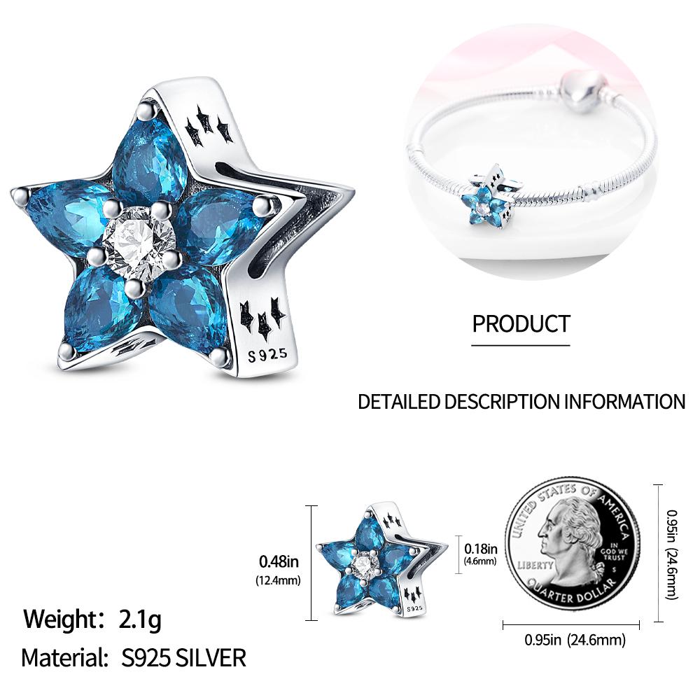 Copper Sunflower Sakura Clover Floral Plants Series Charm Beads Fit Original Bracelets Diy Jewelry Gifts