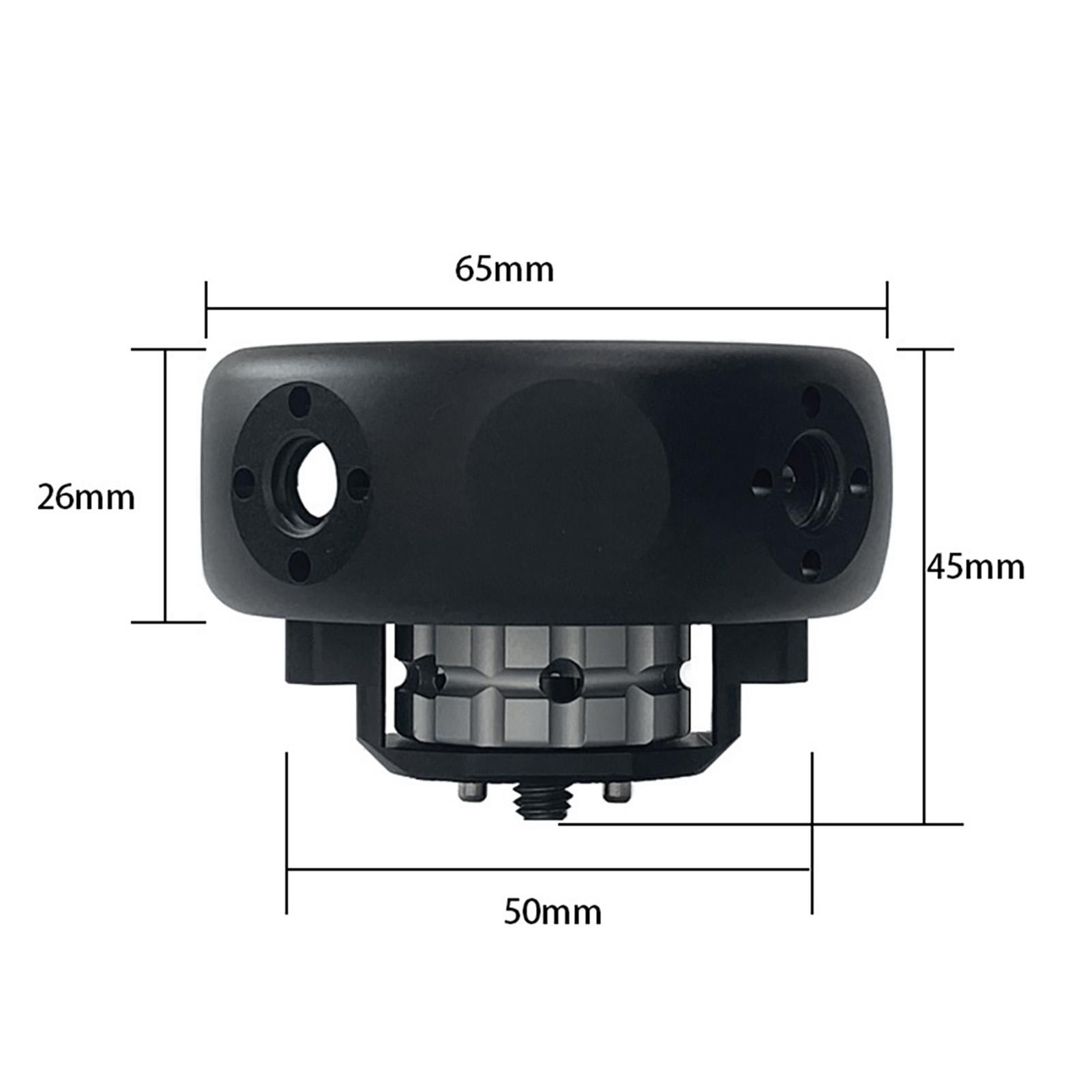 

Spheroidal Camera Cage Handle Left Right Side Hand Grip Aluminum Alloy Handle Grip with ARRI Locating Video Cage чёрный