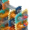 Construction Blocks Ball Track Puzzle Waffles Ball Track Set 125 Pieces