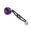 Fishing Reel Handle Aluminium Alloy Handle Double Color Handle For Baitcasting Hole Size 8x5mm Length 115 MM