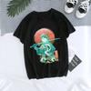 Unisex's T-Shirt Kaus Grafis Anime Demon Slayer Uniseks Tanjirou Kamado Kaus Wanita Kimetsu Kaus Wanito Printed Harajuku T-shirt