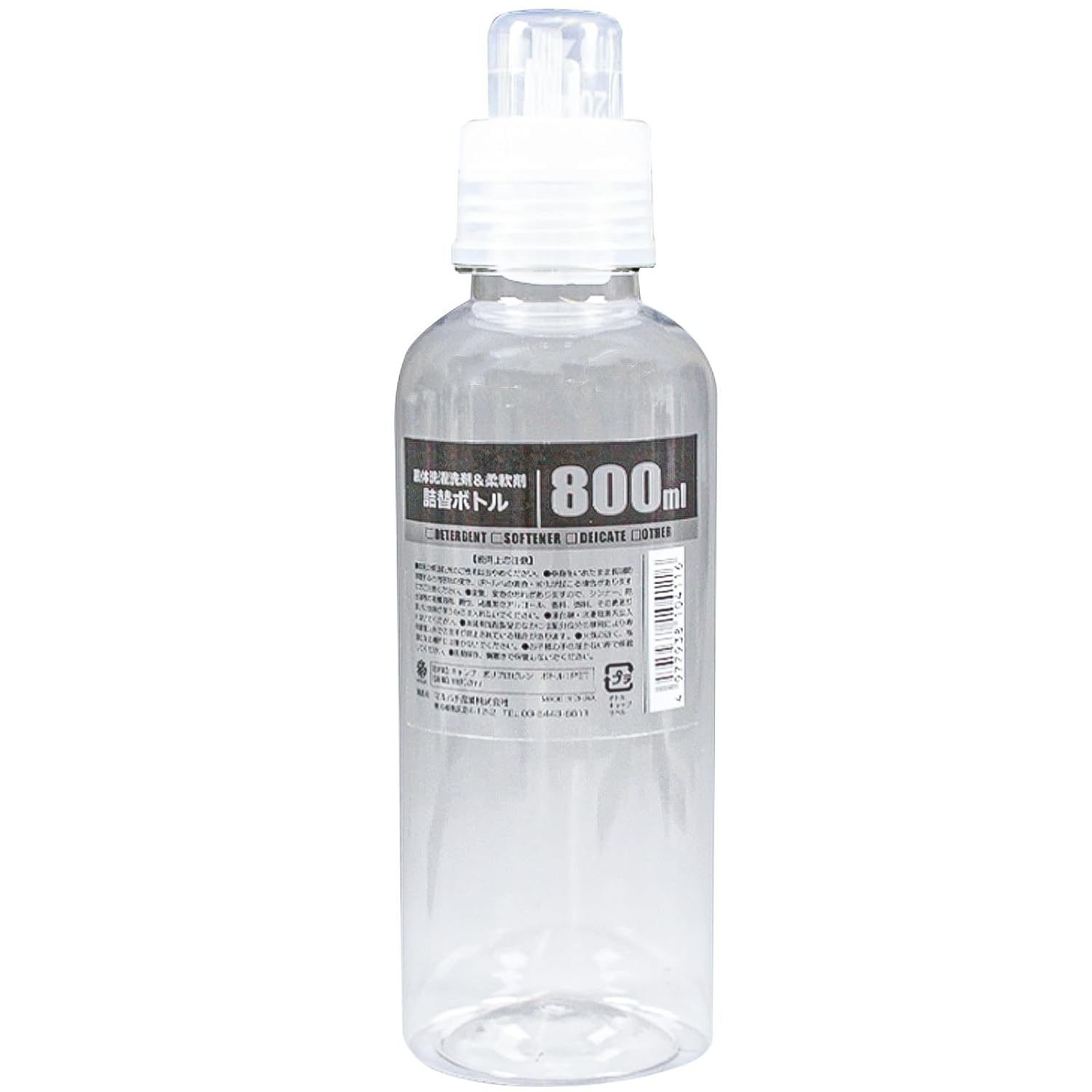 

Maruhachi Sangyo Liquid Detergent Bottle 800ml 104116