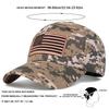 Unisex Us Flag Embroidery Baseball Caps Spring Autumn Outdoor Adjustable Casual Hats Dad Hat Sunscreen Hat Sports Cap