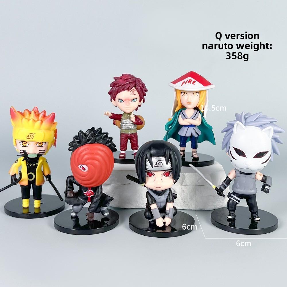 נארוטו סאסקה קקאשי איטאצ'י דמות אנימה דגם פסלון קישוט לאספני אנימה ולמתנות
