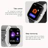 LAXASFIT 2025 Neue Smartwatch für Herren Damen Geschenk Voll-Touchscreen Sport Fitness Uhr Bluetooth Anruf Digitale Smartwatch