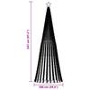 LED Christmas Tree 475 Cold White LEDs 247 Cm