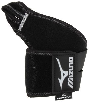Mizuno BioGear Handgelenkstütze links und rechts 1 für Handgelenkstabilität und 50MS330 F (für Handgelenke, Stück) Schutz, Unisex, 03, Schwarz,