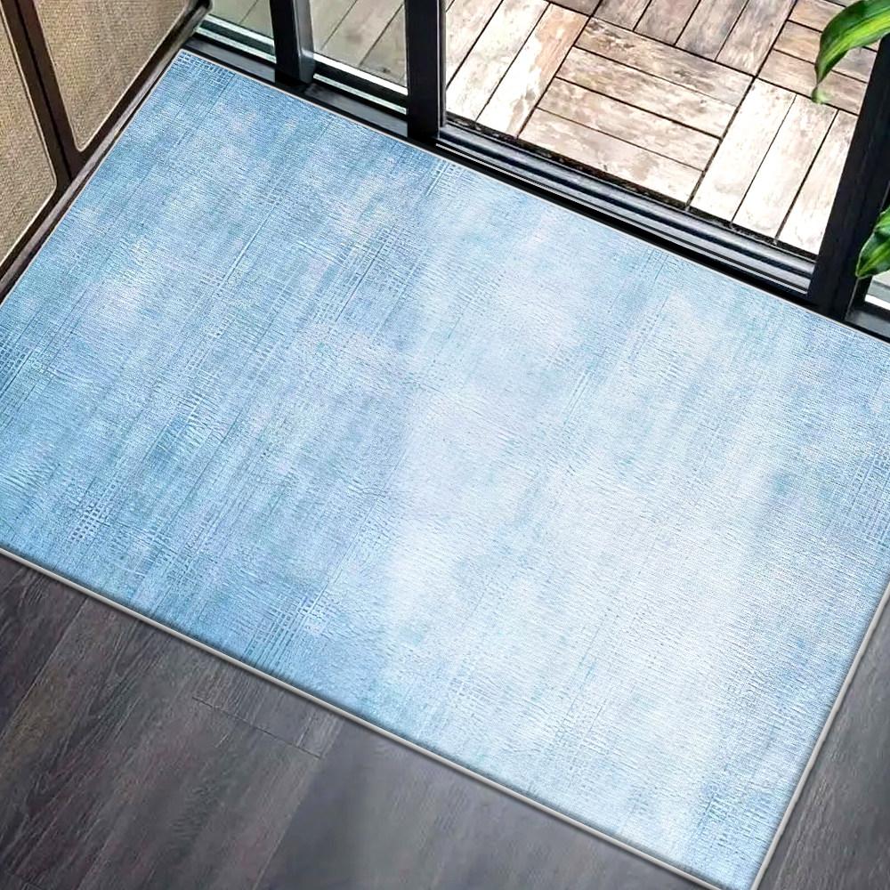 Minimalist Gradient Printed Carpet, Absorbent And Non Slip Soft Floor Mat, Entrance Indoor Home Decoration