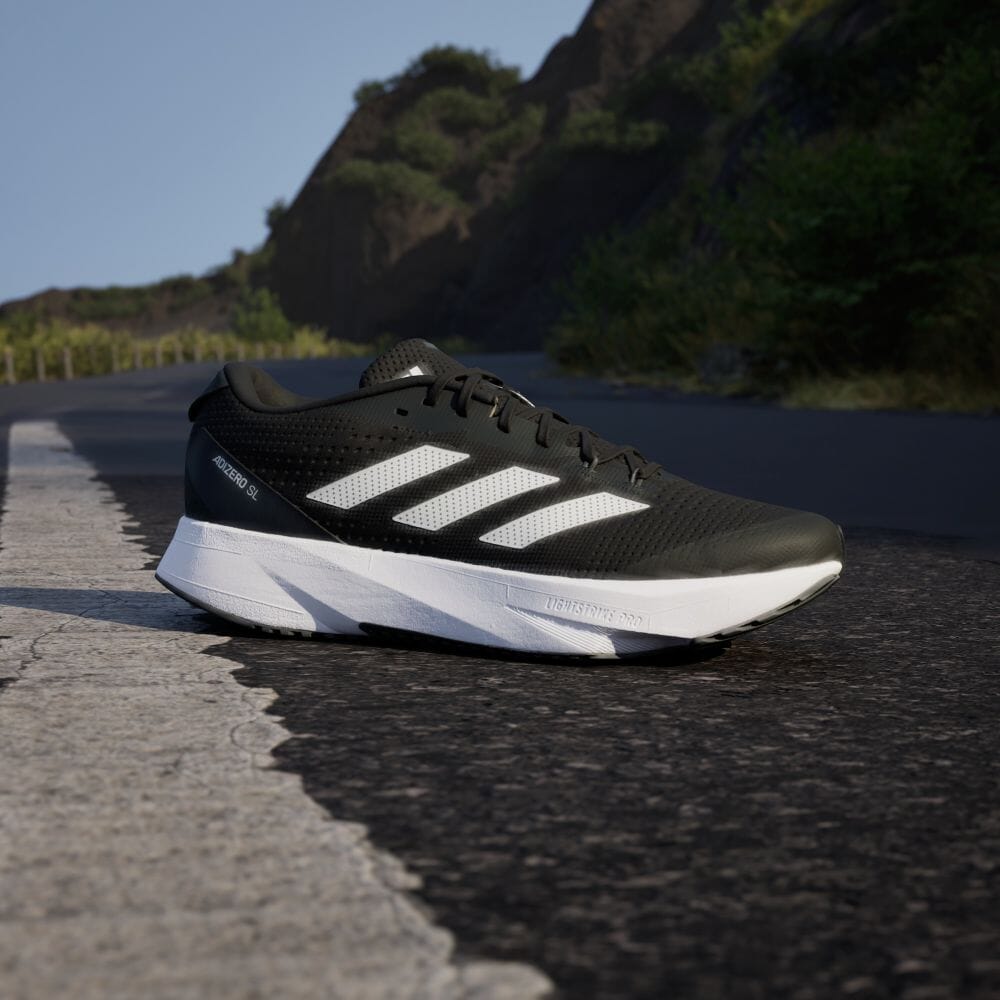 ADIZERO SL2ブラック24.5cm アディダス アディゼロ SL2 ランニング / Adizero SL2 Running