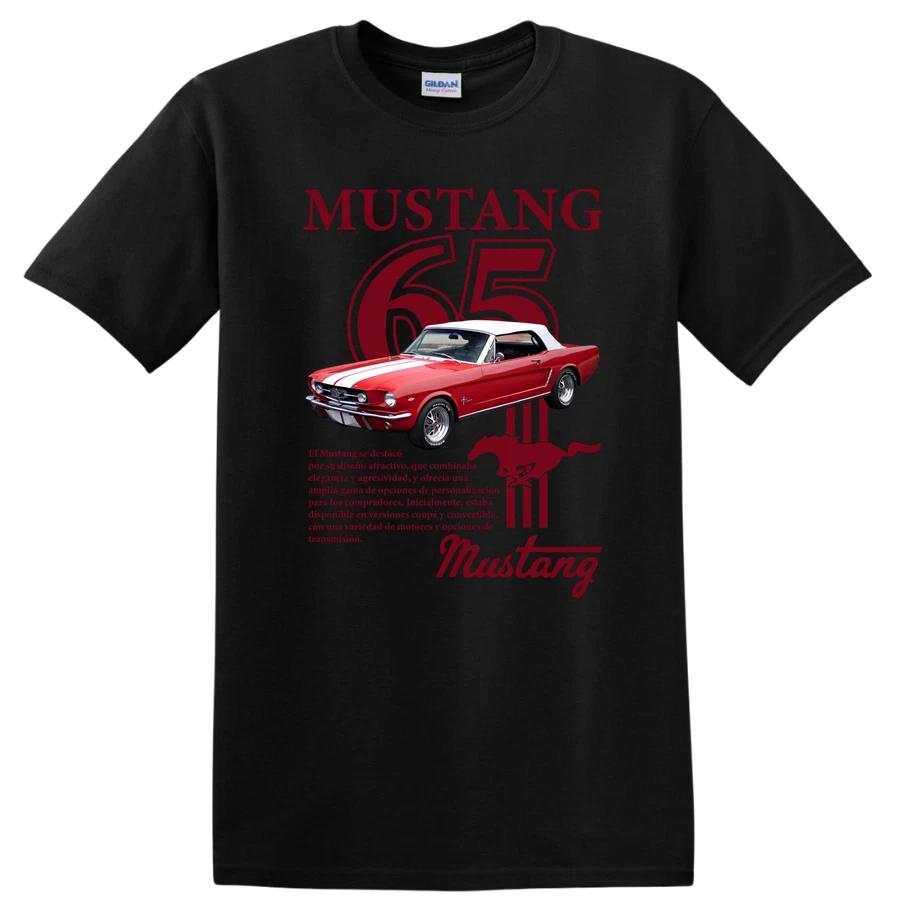 Mustang 65 Classic Car Vintage Retro T Shirt for Car Lovers and Enthusiasts Tee XXXXL