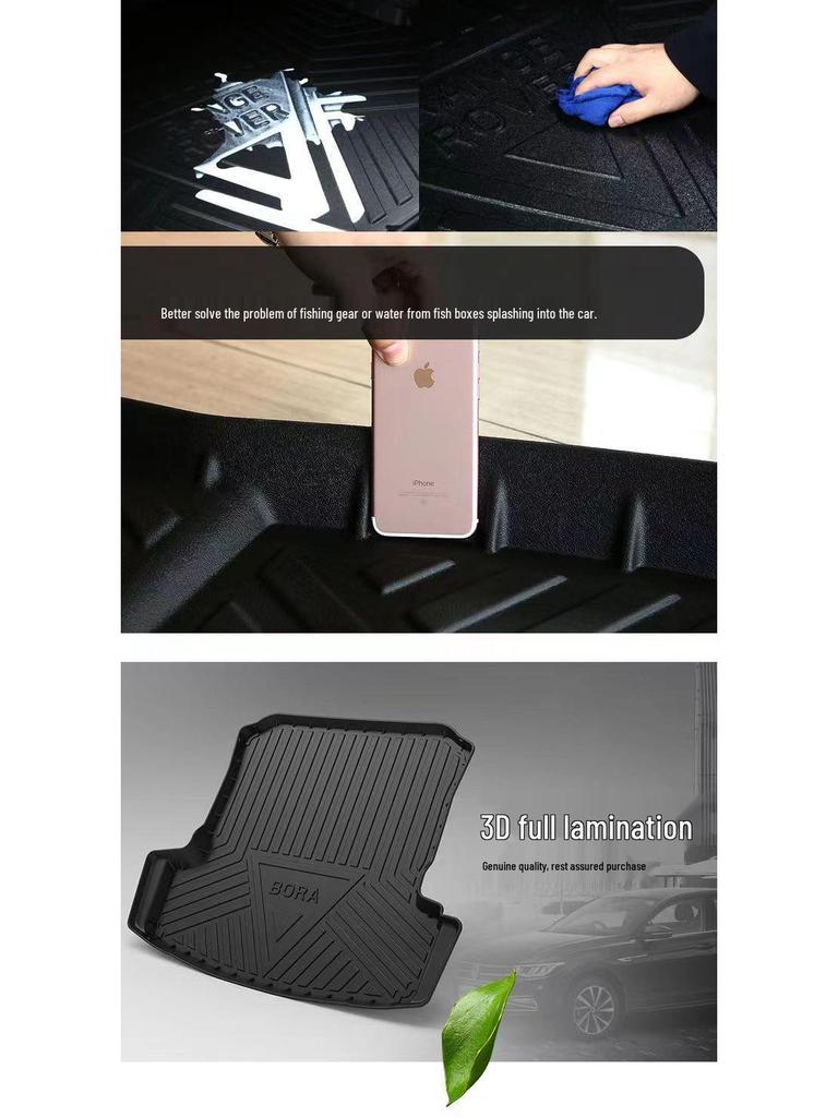 TPE Trunk Mat Compatible with Geely Xingyue, Xingyue L, Xingyue S, Binrui, Haoyue, and Haoyue PRO.