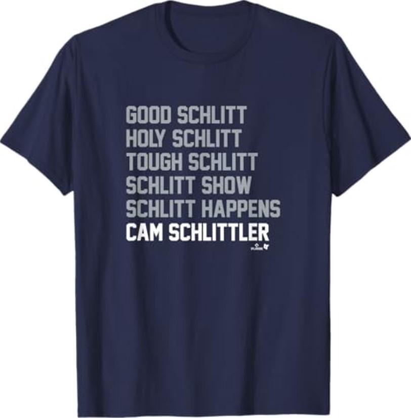 Cam Schlittler - Schlitt List - New York Baseball T-Shirt S разноцветный