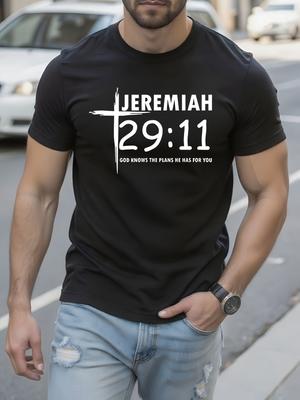 Christian Bible Verse Tshirt - Jeremiah 29:11 Scripture T...