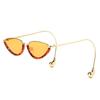 BV home new European and American retro fashion cat eye sunglasses small frame frame women's high-end glasses BV