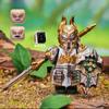 Lich King Medieval Round Table Knights Building Block Anime Sir Kay/Gaheris Bricks Action Figure Collection Model Toy Gifts