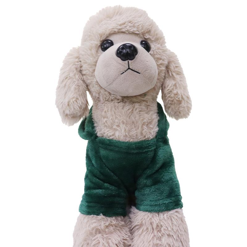 Animal Pet Onesies for Small Dogs - Bee & Dinosaur Fluffy Hooded Puppy Clothing (Warm Costume Outfits)