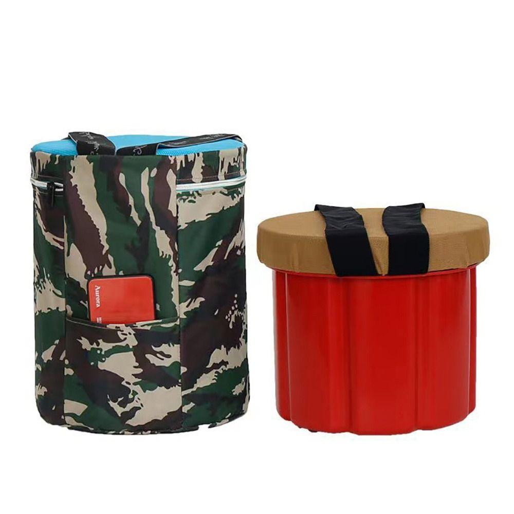 1Pcs 18/20/25cm Wearable Gardening Stool Round Fishing Chair Seat  for Outside Gardening Planting
