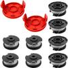 Replacement Trimmer Spool, TLH-02 Hy-perTough HT-19-401-003-06, HT-19-401-003-07, 20V Max Cord-Less 12/13inch String Trimmer HT21-401-003-02/03