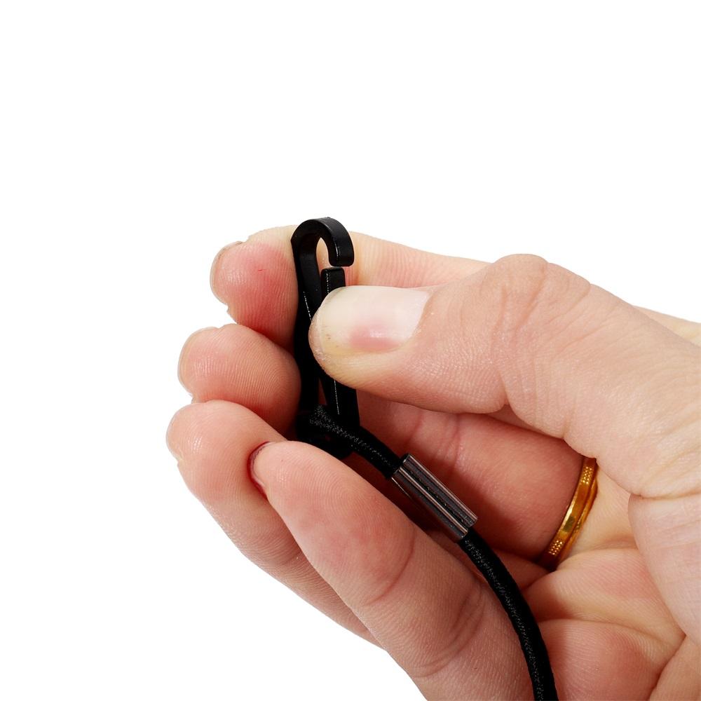 30Pcs Lanyard Hook Spring Backpack Clasp Keychain Buckle Outdoor Cap Rope Fastener Buckles Glasses Holder Strap Loop Accessories