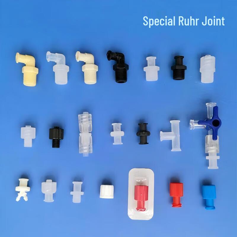 Zhong Ge PTFE M5 Male To Luer Female Filter Connector