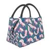 Axolotls Insulated Lunch Bag for Women Picnic Storage Food Boxes Portable Container Cooler Thermal Lunch Box Tote