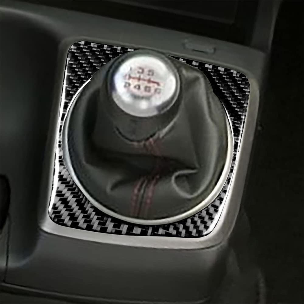 Carbon Fiber Gear Shift Decor Trim Cover For Honda Civic 2006-2011