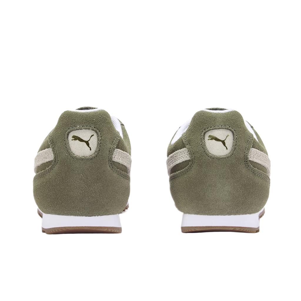 Puma Cow Split Leather Thin Sole Retro Lace-Up Non-Slip Low-Top Casual Shoes Unisex casual shoes 402362-08