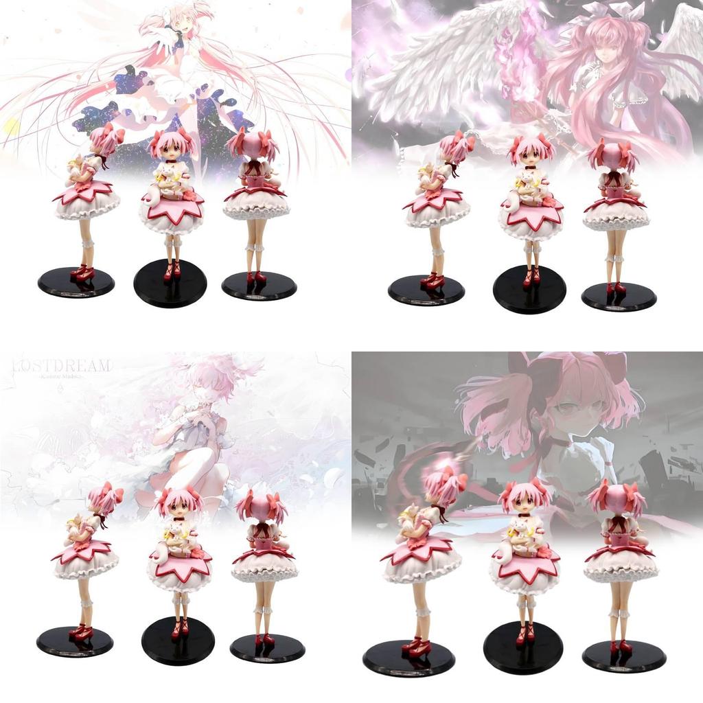 Stunning Puella Magi Madoka Magica Kaname Madoka Pvc Figure 22cm Collectible Model