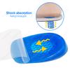 New Silicone Gel Orthopedic Insoles Back Pad Heel Cup for Calcaneal Pain Health Feet Care Support Spur Feet Cushion Pads Unisex
