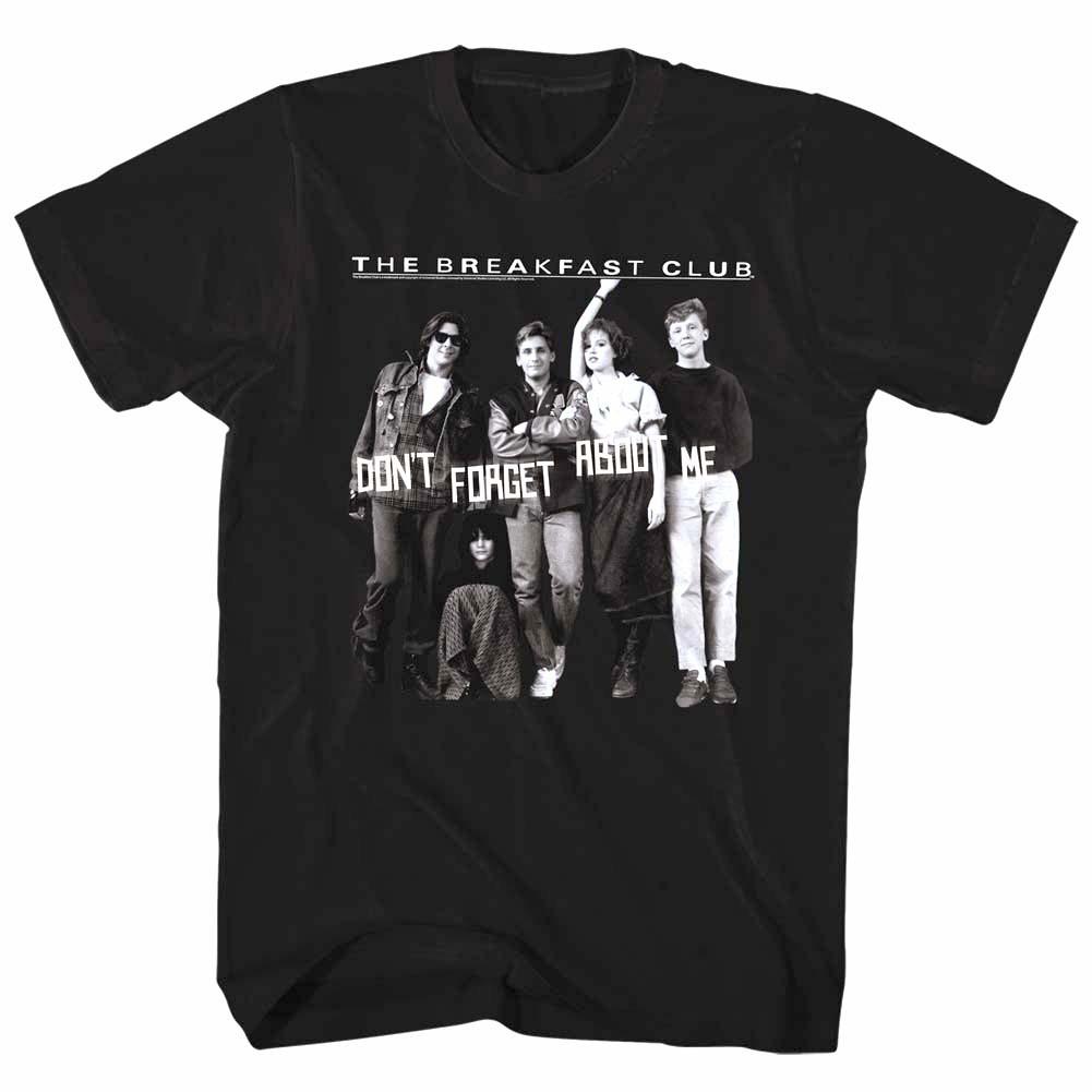 Breakfast Club Don t You Forget About Me Men T Shirt Movie Quote Group Photo S