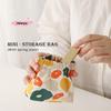 M-Women Sanitary Napkin Tampon Storage Bag Portable Waterproof Organizer Pouch Cartoon Pattern Mini Sanitary Napkin Bag
