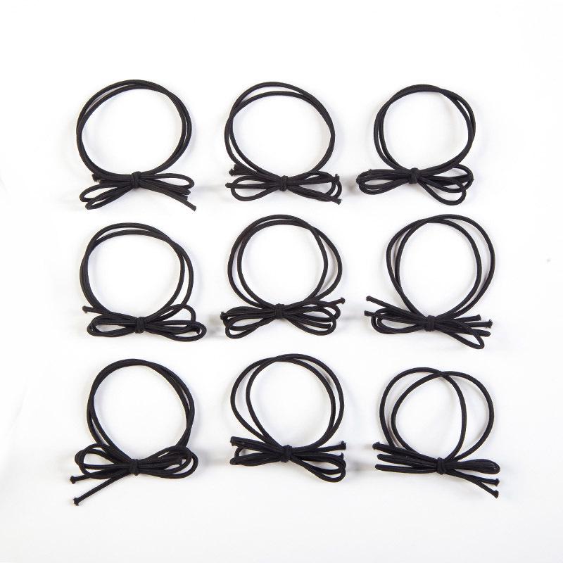 Colorful Bow Knot Rubber Bands Hair Ties - Assorted Colors